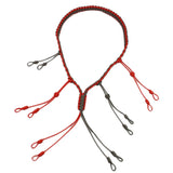 Max Maxb Hand Braided Paracord Hunting Duck Whistle Lanyard 65cm Red