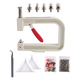 Maxbell Pearl Handmade Setting Machine 4/5/6/8/10mm DIY Craft for Bags Leather Craft Multicolor