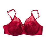 Max Special Pocket Bra for Fake Boobs Silicone Breast Forms Brassiere Red 34-75D