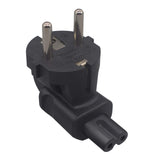 Maxbell German 4.8mm to IEC320 C7 Power Adapter Connector for Camera Printer PC