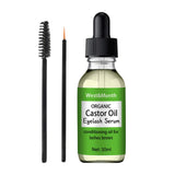 Maxbell Castor Oil for Eyelashes and Eyebrows Easy to Use Conditioning Oil for Women