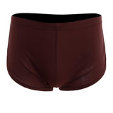 Maxbell Men's Side Split Solid Briefs Bulge Pouch Boxers Underwear Panties L Coffee