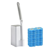 Maxbell Disposable Toilet Brush Cleaning Kit Cleaning System for Hotel Household 20 oceans