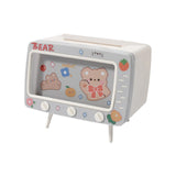 Maxbell Tissue Holder Tissue Dispenser Facial Napkin Box Holder for Table Decoration White