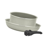 Maxbell Frying Pan Set Camping Cookware Nonstick Cookware Saucepan for Fishing
