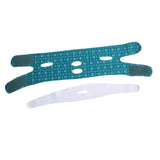 Maxbell Facial Slimming Bandage Elastic Massage Reusable Thin Face Bandage for Women Green