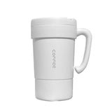 Maxbell Maxbell Portable Vacuum Cup Water Bottle Practical Gifts for Holiday Dormitory White
