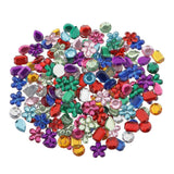 Max 180/200pcs Resin Rhinestone DIY Buttons FlatBack Rhinestone Mixed A 200Pcs
