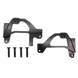 Maxbell 2Pcs RC Car Front Shock Towers Brackets Accessories for Axial SCX6 DIY Accs Black
