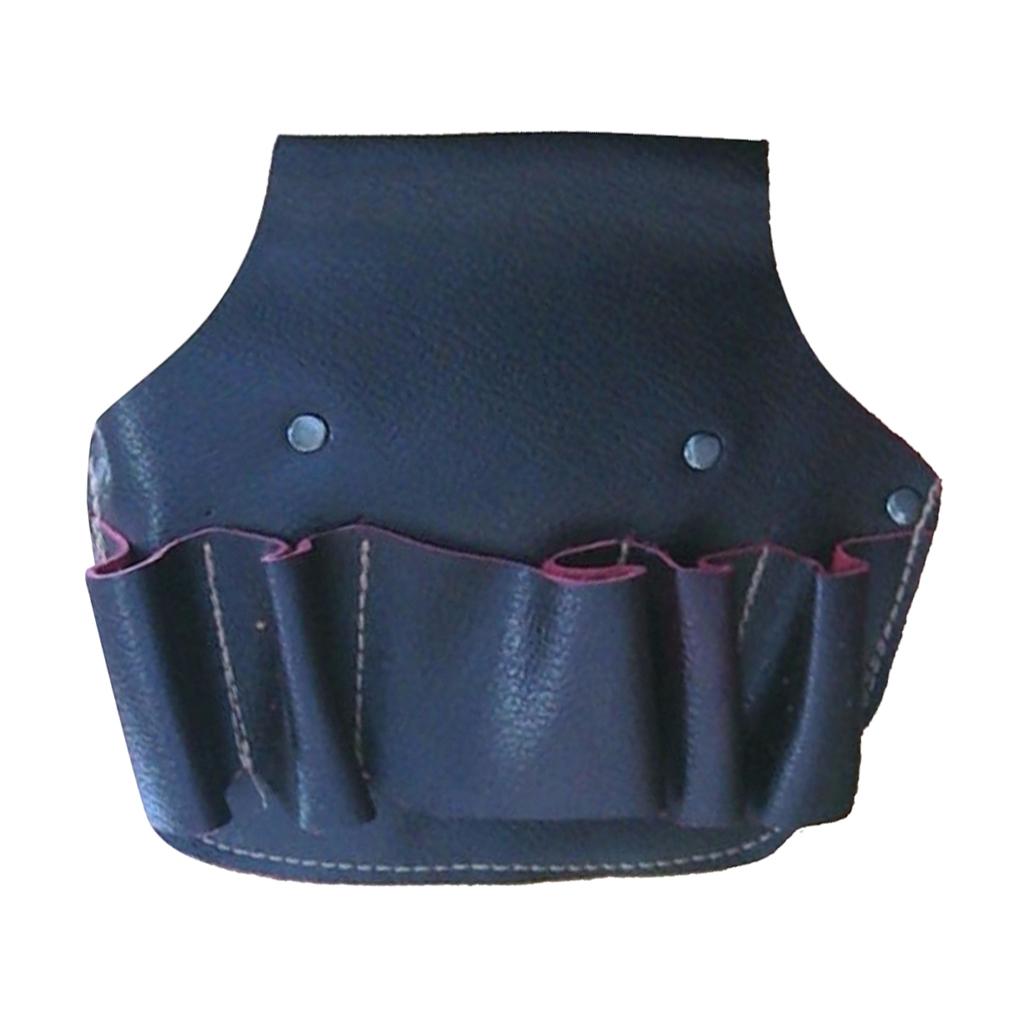 Max Leather Electricians Carpenter Work Apron Tool Pouch Bag Holder Waist Belt H