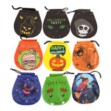 Maxbell 72Pcs Halloween Candy Bag Snack Packing Drawstring Goody Bags Packs