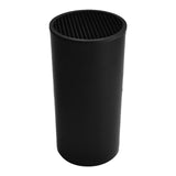 Maxbell Universal Knife Block Cutlery Holder Tableware Storage Holder for Countertop Black