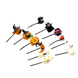 Maxbell 12x Fashion Novelty Halloween Theme Hairclip Resin Headwear Charms Jewelry