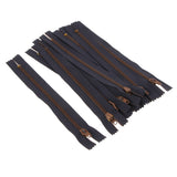 Max 10 Pieces Resin Coil Zipper Closed End Zipper for Sewing Supplies Gray