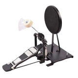 Maxbell Drum Pad Musical Mute with Drum Pedal Durable for Training Beginner Drummer