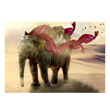 Maxbell DIY Diamond Painting Embroidery Paint By Number Kits Elephant and Hill