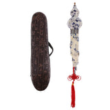 Max Cucurbit Flute Hulusi C/Bb Key Porcelain Calabash Flute Music Instrument