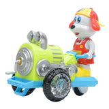 Maxbell Electric LED Flashing Light Dog Tractors Car Toys Music Sound Children Gift