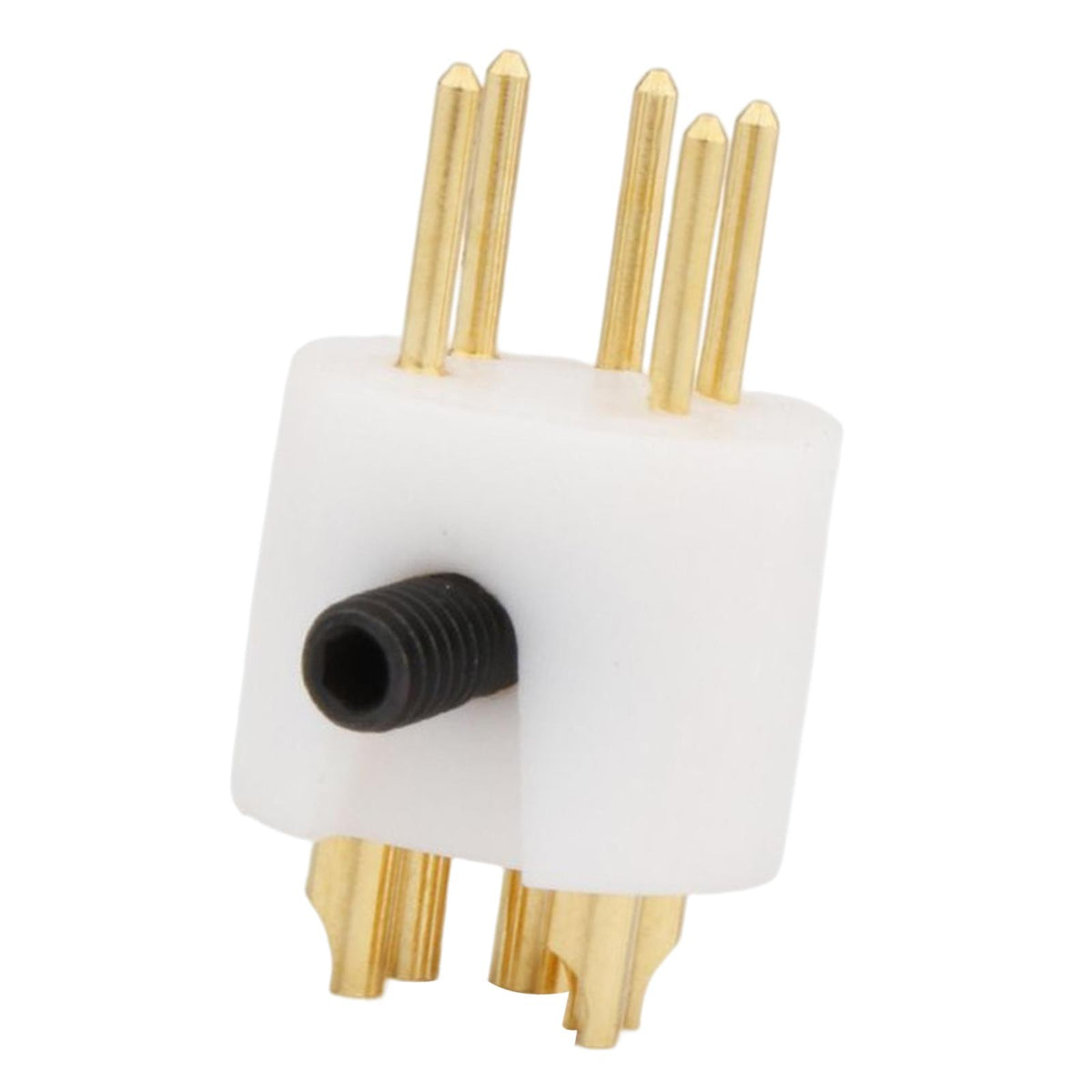 Maxbell 5 Pins Tonearm Plug Din Connector Fast Transmission for Turntable Recorder Male Plug