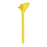 Maxbell 10 Degrees Golf Tees Golf Tees Rhombic for Outdoor Practice Golf Accessories yellow