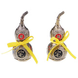 Max Chinese Feng Shui Antique Gourd Wind Chime Home Decor Mascot Fortune Bronze