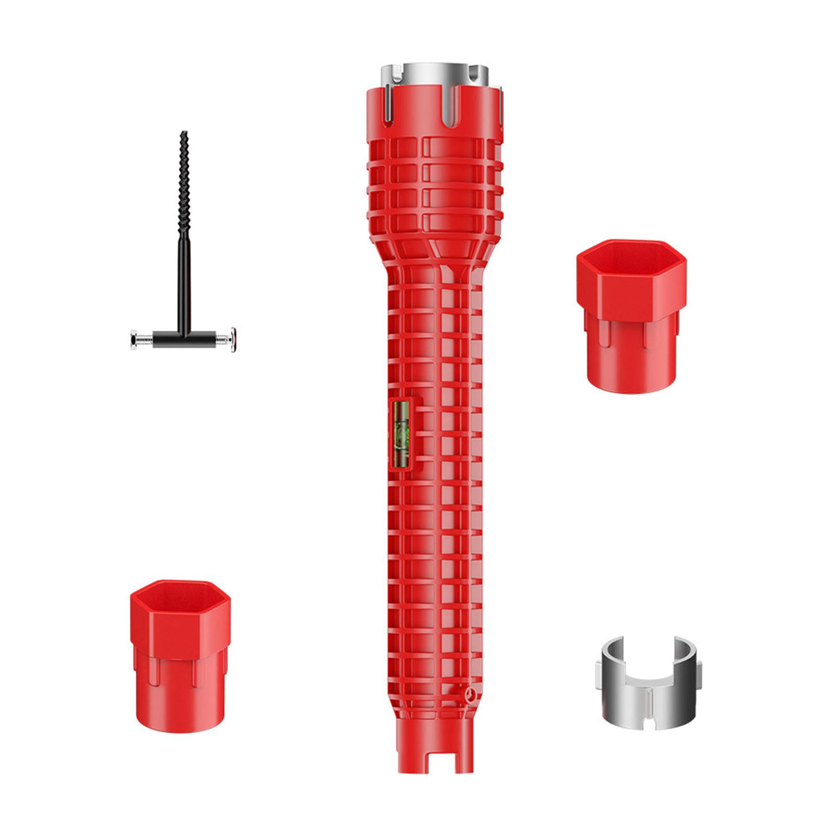Maxbell Sink Wrench Multipurpose Plumbing Tool for Strainer Baskets Toilet Kitchen