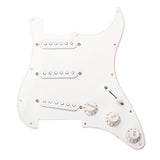 Maxbell SSS Loaded Prewired Humbucker Pickguard Pickup Set for Electric Guitar