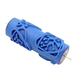 Maxbell 5 inch Patterned Decorative Paint Roller, DIY Tools Washable Easily Install