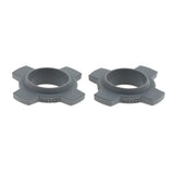 Max Maxb 2 Pieces Microphone Mic Holder Anti-rolling Protection Rings Gray