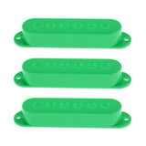 Max Maxb 3 Pcs of Set Electric Guitar Pickup Cover for Musical Instrument  Green
