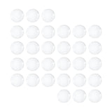 Maxbell Half Round Flatback for Jewelry Making DIY Crafts Glass Cabochons Dome Tiles 16mm 30pcs