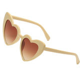 Maxbell Fashion Sunglasses Sun Glasses UV Protection Eyeglasses for Beach Travel Yellow Brown