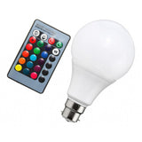 Max B22 LED Color Changing Light Bulb with Remote Control Home Decoration 3W