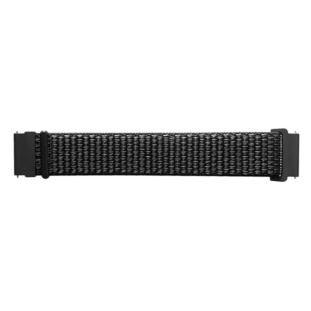 Maxbell Milanese Magnetic Loop Stainless Loop Watch Band  Black