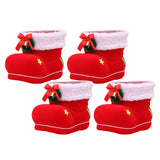 Maxbell Maxbell Reusable Christmas Treat Bags Gift Bag Tote Wrapping Bag Boots Storage Pouch