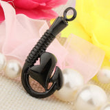Maxbell Stainless Steel Fish Hook Heart Pendant Cremation Ashes Keepsake Black