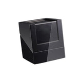 Maxbell Watch Winder Box Wood Watch Box Silent Operation Clear Acrylic Cover for Men A