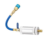 Maxbell R134A R12 Tool Filler Liquid Refrigerant Air Conditioning Car Oil Injector