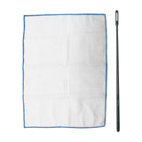 Maxbell Cleaning Rod and Cloth Polishing Cloth Flute Cleaning Set Musicians Teachers