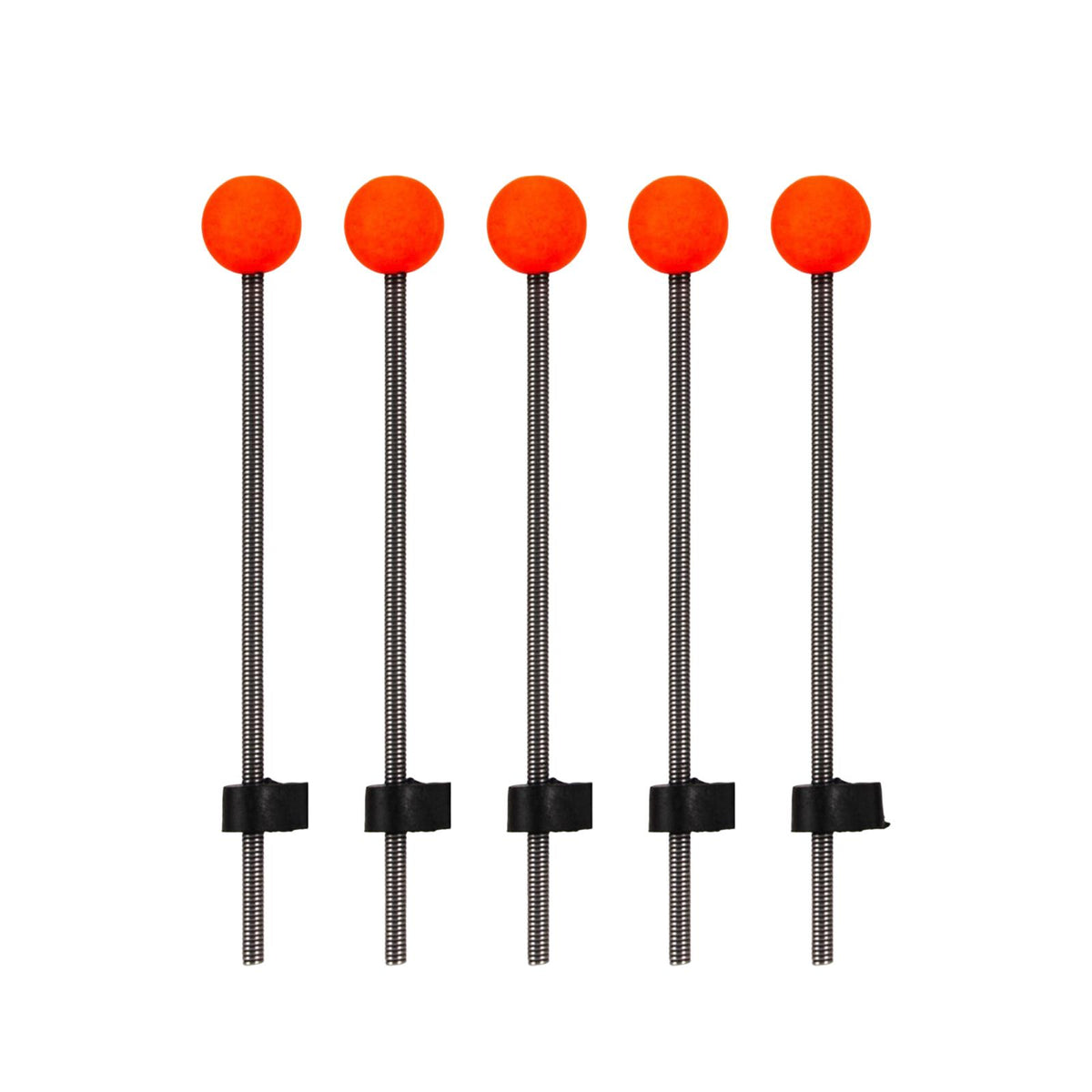 Maxbell 5Pcs Ice Fishing Rod Top Tip Portable Easy Using for Reservoirs River Small