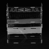 Maxbell Hamster Cage Acrylic Portable Villa Cage Small Pet House Nest double layer