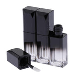 Maxbell 3 Pcs Lip Gloss Tube Small Lipstick Tube DIY Sample Cosmetic Container Black