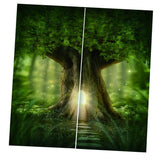 Max 2 Panel/Set 3D Print Curtain Drapes for Living Room Bedroom Big Tree