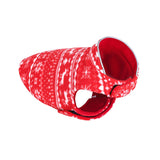 Maxbell Pet Dog Vest with Leash Hole Jacket Puppy Clothing Sleeveless Winter Cozy XL Red