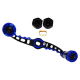 Maxbell Fishing Reel Handle DIY Accessories Control Easily Professional Efficient Black Blue