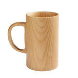 Maxbell Tea Cup Water Cup Smooth Coffee Cup Vintage Juice Drink Mug Solid Wooden Mug 150ml