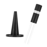Maxbell Professional coffee Stirrer Coffee Stirring Tamper with Stand Black Silver