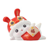 Maxbell Rabbit Piggy Bank Animal Bunny Figures Moneyboxes Sculpture Money Case Style F Size M