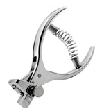 Maxbell Notch Punching Pliers Cutting Punch Tool for Leather Strap Labels DIY Crafts