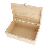 Maxbell Wooden Storage Box Collection with Lid Stable Gift for Desk Watch Necklace